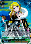 LL/EN-W02-E014R “Dressed Up” Eli Ayase (Foil) - Love Live! DX Vol.2 English Weiss Schwarz Trading Card Game