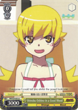 NM/S24-E015 Shinobu Oshino in a Good Mood - NISEMONOGATARI English Weiss Schwarz Trading Card Game