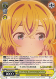 KNK/W86-E015 Broken Promise, Mami - Rent-A-Girlfriend Weiss Schwarz English Trading Card Game