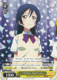 LL/W24-E015d "A New Start" μ's - Love Live! English Weiss Schwarz Trading Card Game