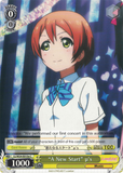 LL/W24-E015e "A New Start" μ's - Love Live! English Weiss Schwarz Trading Card Game