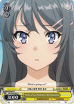 SBY/W64-E017 Secret of Lost Memories, Mai Sakurajima - Rascal Does Not Dream of Bunny Girl Senpai English Weiss Schwarz Trading Card Game