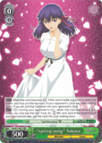 FS/S77-E017 "spring song" Sakura - Fate/Stay Night Heaven's Feel Vol. 2 English Weiss Schwarz Trading Card Game