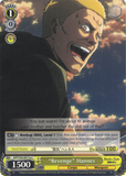 AOT/S50-E017a "Revenge" Hannes - Attack On Titan Vol.2 English Weiss Schwarz Trading Card Game