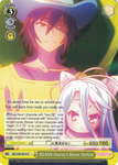 NGL/S58-E018 BLANK Doesn't Know Defeat - No Game No Life English Weiss Schwarz Trading Card Game