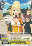 KS/W49-E018 “Model Knight?” Darkness - KONOSUBA -God’s blessing on this wonderful world! Vol. 1 English Weiss Schwarz Trading Card Game