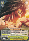 AOT/S50-E019 "Sunset on Your Back" Eren Titan - Attack On Titan Vol.2 English Weiss Schwarz Trading Card Game