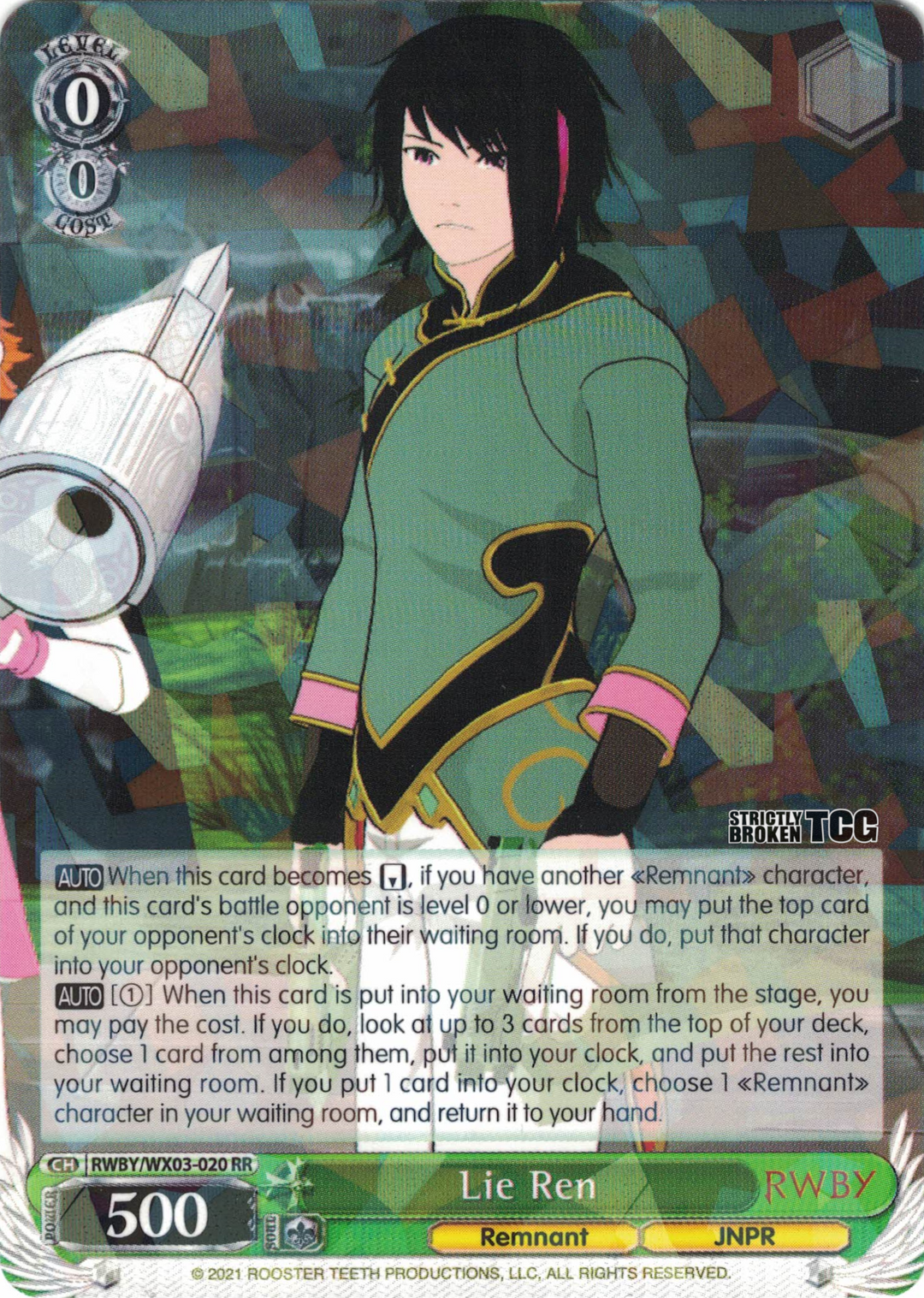 RWBY (Complete Inventory) – Strictly Broken TCG