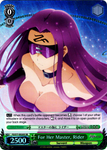 FS/S77-E020S For Her Master, Rider (Foil) - Fate/Stay Night Heaven's Feel Vol. 2 English Weiss Schwarz Trading Card Game