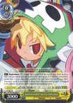 DG/EN-S03-E020 Special Assassination Task Force Leader, Emizel - Disgaea English Weiss Schwarz Trading Card Game