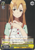 SAO/S20-E020 Asuna's Veteran Cooking Skill - Sword Art Online English Weiss Schwarz Trading Card Game