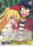 NK/W30-E020 Lovers!? Chitoge - NISEKOI -False Love- English Weiss Schwarz Trading Card Game