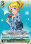 LL/EN-W02-E020 “Apple Candy and You” Eli Ayase - Love Live! DX Vol.2 English Weiss Schwarz Trading Card Game
