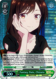 KNK/W86-E022S Fantasy Date, Chizuru (Foil) - Rent-A-Girlfriend Weiss Schwarz English Trading Card Game