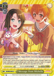 BD/W63-E022 Message from Michelle - Bang Dream Girls Band Party! Vol.2 English Weiss Schwarz Trading Card Game