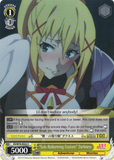 KS/W76-E022 "Sole Redeeming Feature" Darkness - KONOSUBA -God’s blessing on this wonderful world! Legend of Crimson English Weiss Schwarz Trading Card Game