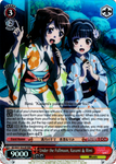 BD/W47-E022R Under the Fullmoon, Kasumi & Rimi (Foil) - Bang Dream Vol.1 English Weiss Schwarz Trading Card Game