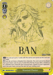 SDS/SX03-022c Wanted Poster - The Seven Deadly Sins English Weiss Schwarz Trading Card Game