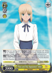 FS/S36-E023 “Neat and Tidy Appearance” Saber - Fate/Stay Night Unlimited Blade Works Vol.2 English Weiss Schwarz Trading Card Game