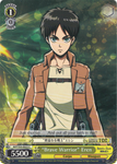 AOT/S35-E023 "Brave Warrior" Eren - Attack On Titan Vol.1 English Weiss Schwarz Trading Card Game