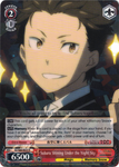 RZ/S68-E023 Subaru Shining Under the Night Sky - Re:ZERO -Starting Life in Another World- Memory Snow English Weiss Schwarz Trading Card Game