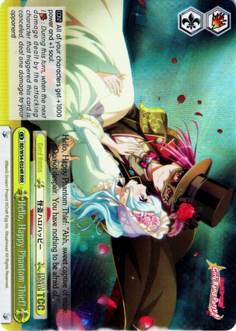 BD/W54-E024R Hello, Happy Phantom Thief! (Foil) - Bang Dream Girls Band Party! Vol.1 English Weiss Schwarz Trading Card Game