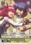 AB/W31-E024 Couple Who Are Alike, Yui & Hinata - Angel Beats! Re:Edit English Weiss Schwarz Trading Card Game