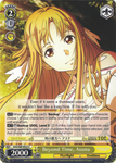 SAO/S80-E025 Beyond Time, Asuna - Sword Art Online -Alicization- Vol. 2 English Weiss Schwarz Trading Card Game