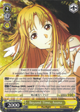 SAO/S80-E025 Beyond Time, Asuna - Sword Art Online -Alicization- Vol. 2 English Weiss Schwarz Trading Card Game