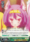 NGL/S58-E025 Innocent, Izuna - No Game No Life English Weiss Schwarz Trading Card Game