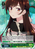 KNK/W86-E025S While I'm Your "Girlfriend", Chizuru (Foil) - Rent-A-Girlfriend Weiss Schwarz English Trading Card Game