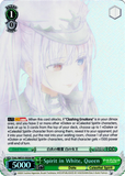 DAL/WE33-E026 Spirit in White, Queen (Foil) - Date A Bullet Extra Booster English Weiss Schwarz Trading Card Game