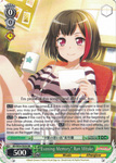 BD/W54-E026 "Evening Memory" Ran Mitake - Bang Dream Girls Band Party! Vol.1 English Weiss Schwarz Trading Card Game