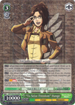 AOT/S50-E026 "To Seize Freedom" Hange - Attack On Titan Vol.2 English Weiss Schwarz Trading Card Game