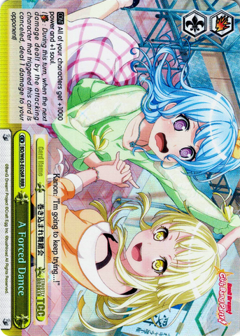 BD/W63-E026R A Forced Dance (Foil) - Bang Dream Girls Band Party! Vol.2 English Weiss Schwarz Trading Card Game
