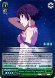 NM/S24-E026R Someone to Protect, Hitagi Senjyogahara (Foil) - NISEMONOGATARI English Weiss Schwarz Trading Card Game