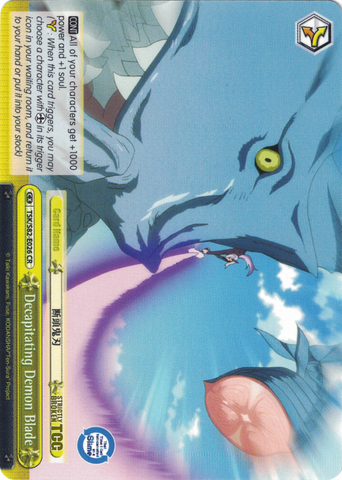 TSK/S82-E026 Decapitating Demon Blade - That Time I Got Reincarnated as a Slime Vol. 2 English Weiss Schwarz Trading Card Game