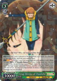 SDS/SX03-027 King: Wielder of Chastiefol - The Seven Deadly Sins English Weiss Schwarz Trading Card Game