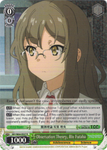 SBY/W64-E027 Observation Theory, Rio Futaba - Rascal Does Not Dream of Bunny Girl Senpai English Weiss Schwarz Trading Card Game