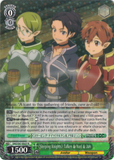 SAO/S47-E027 《Sleeping Knights》 Talken & Nori & Jun - Sword Art Online Re: Edit English Weiss Schwarz Trading Card Game