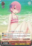 RZ/S55-E027 Tropical Life in Another World, Ram - Re:ZERO -Starting Life in Another World- Vol.2 English Weiss Schwarz Trading Card Game