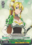 SAO/S26-E028 "Veteran Player" Leafa - Sword Art Online Vol.2 English Weiss Schwarz Trading Card Game