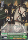 AOT/S50-E028 "Until the Dying Breath" Erwin - Attack On Titan Vol.2 English Weiss Schwarz Trading Card Game