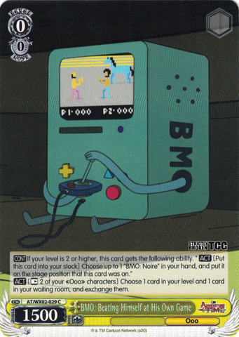 AT/WX02-029 BMO: Beating Himself at His Own Game - Adventure Time English Weiss Schwarz Trading Card Game