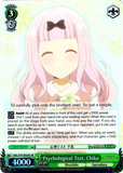 KGL/S79-E029S Psychological Test, Chika (Foil) - Kaguya-sama: Love is War English Weiss Schwarz Trading Card Game