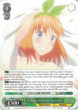 5HY/W83-E029 The Quintessential Quintuplets, Yotsuba Nakano - The Quintessential Quintuplets English Weiss Schwarz Trading Card Game