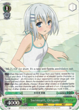 DAL/W79-E030 Swimsuit, Origami - Date A Live English Weiss Schwarz Trading Card Game