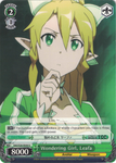 SAO/S26-E030 Wondering Girl, Leafa - Sword Art Online Vol.2 English Weiss Schwarz Trading Card Game