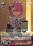RZ/S55-E030 Studies, Ram - Re:ZERO -Starting Life in Another World- Vol.2 English Weiss Schwarz Trading Card Game