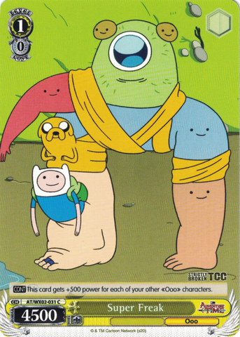AT/WX02-031 Super Freak - Adventure Time English Weiss Schwarz Trading Card Game